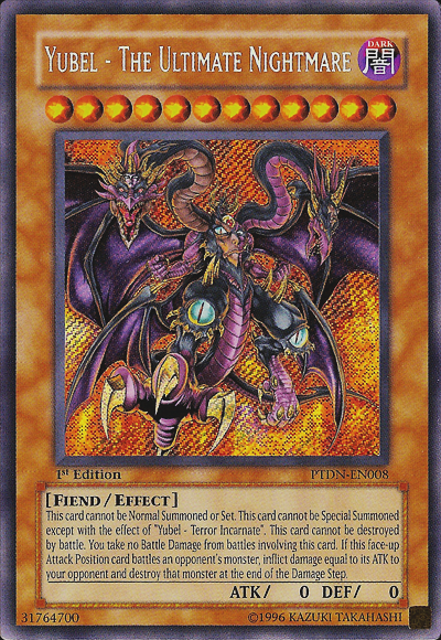 Yubel - The Ultimate Nightmare [PTDN-EN008] Secret Rare | Pegasus Games WI