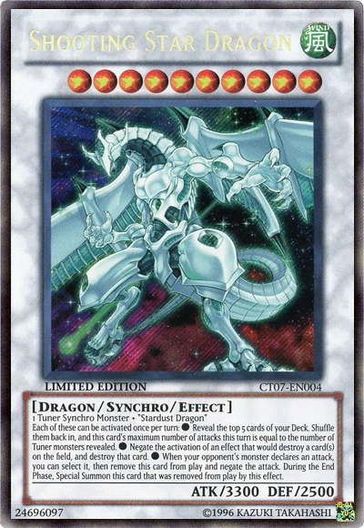 Shooting Star Dragon [CT07-EN004] Secret Rare | Pegasus Games WI