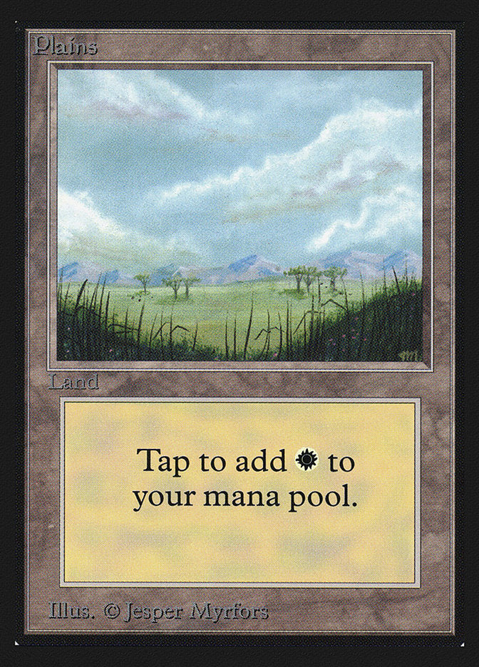 Plains (Trees on Plain / Signature on Right) [Collectors' Edition] | Pegasus Games WI
