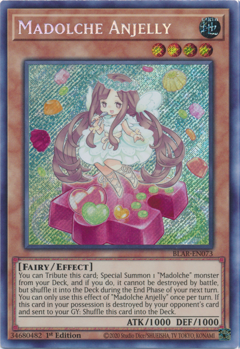 Madolche Anjelly [BLAR-EN073] Secret Rare | Pegasus Games WI