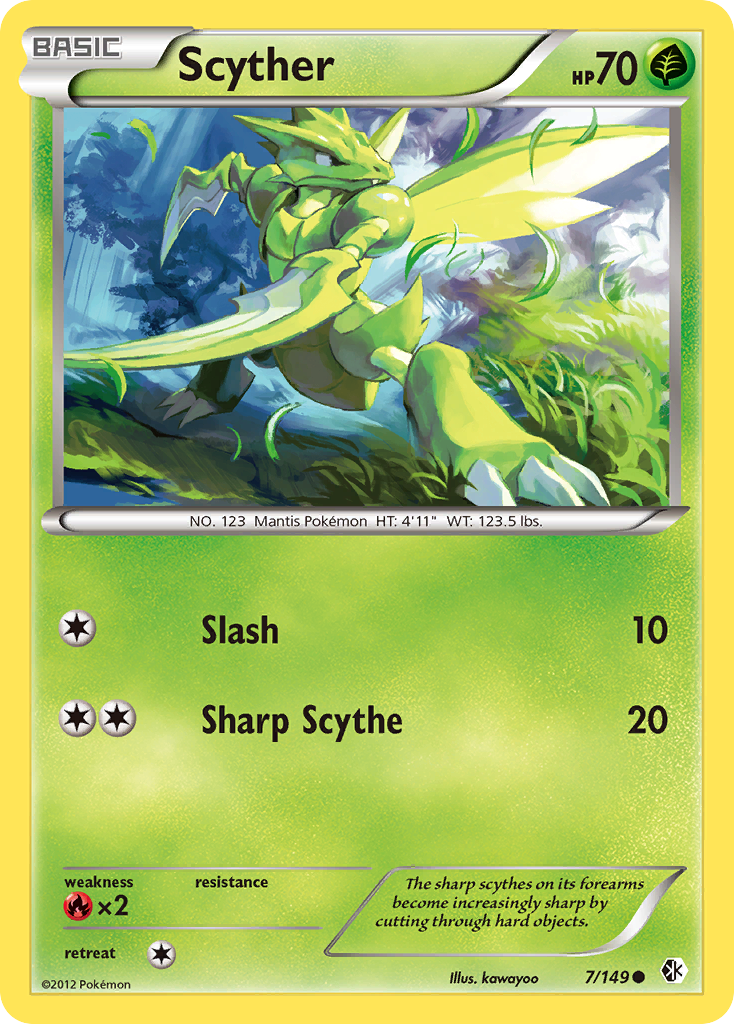 Scyther (7/149) [Black & White: Boundaries Crossed] | Pegasus Games WI