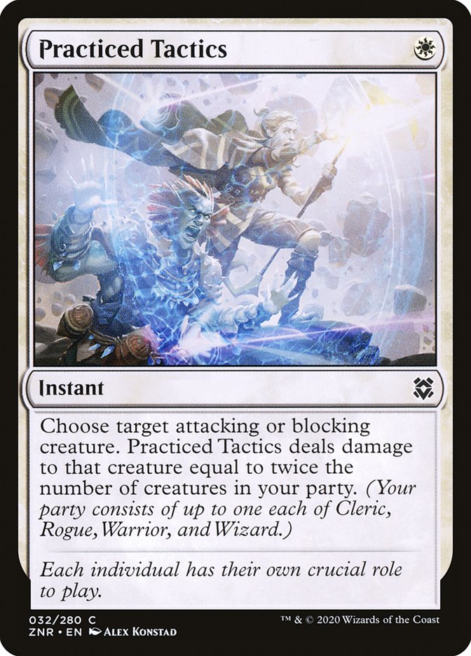 Practiced Tactics [Zendikar Rising] | Pegasus Games WI