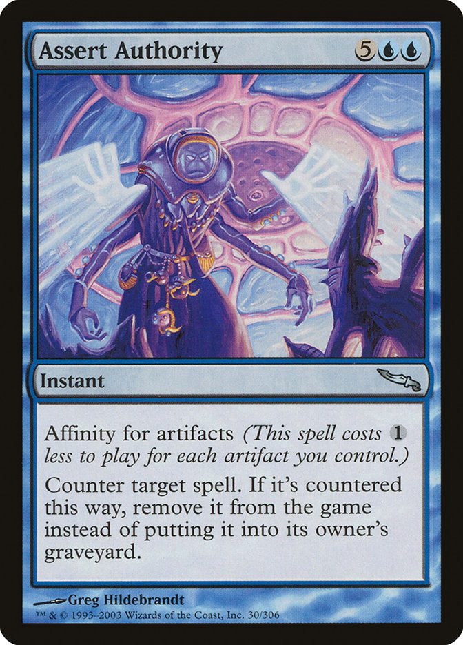 Assert Authority [Mirrodin] | Pegasus Games WI