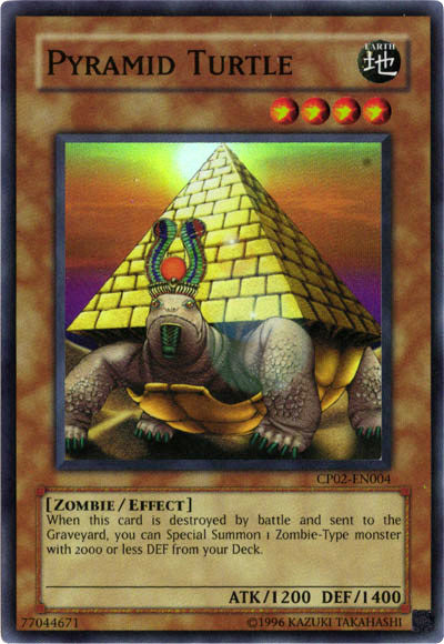 Pyramid Turtle [CP02-EN004] Super Rare | Pegasus Games WI