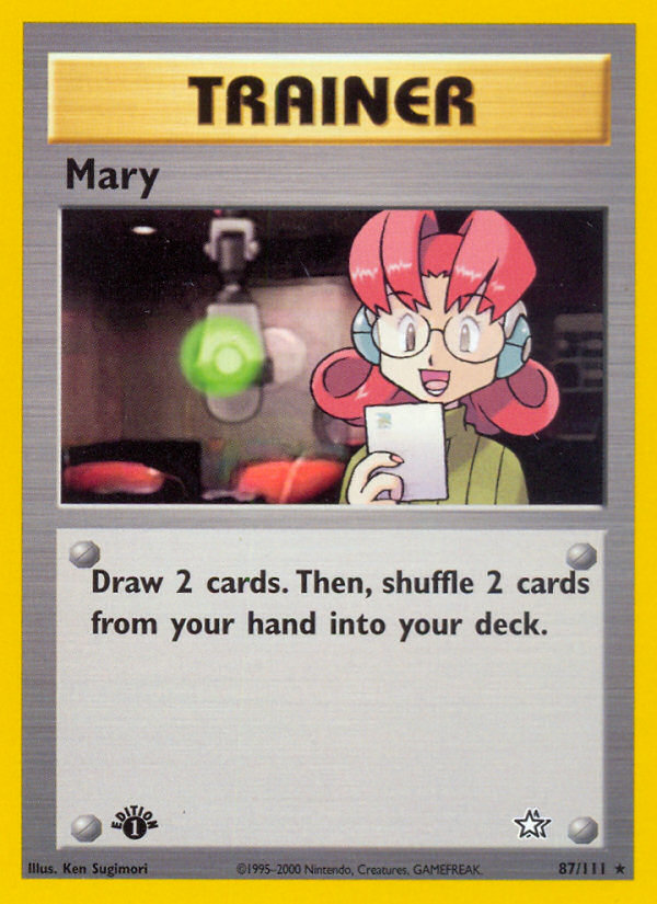 Mary (87/111) [Neo Genesis 1st Edition] | Pegasus Games WI