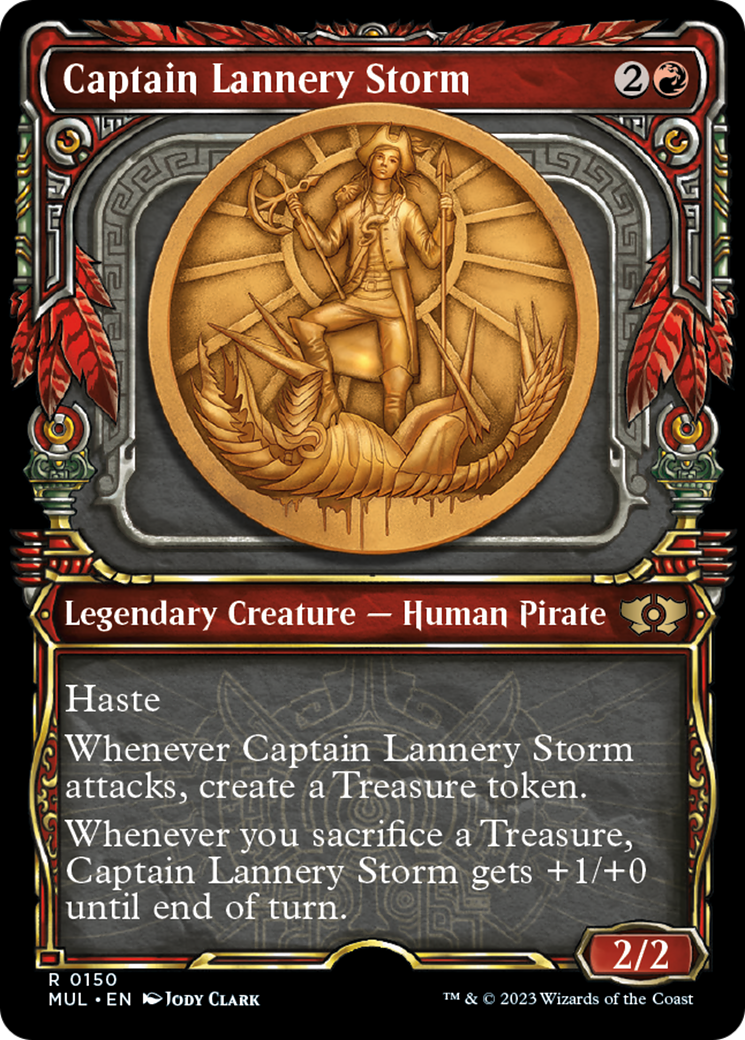 Captain Lannery Storm (Halo Foil) [Multiverse Legends] | Pegasus Games WI