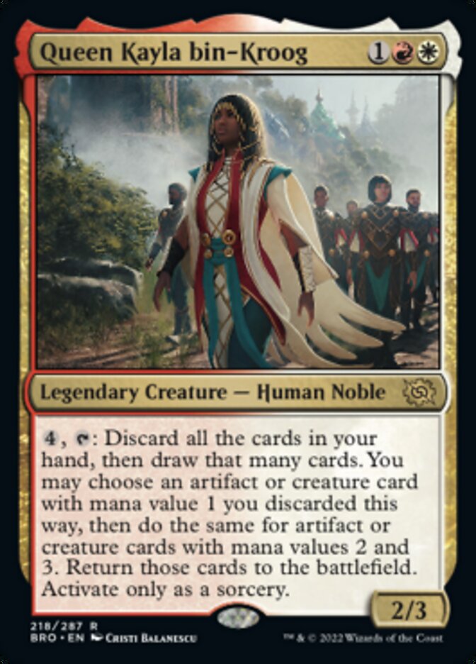 Queen Kayla bin-Kroog [The Brothers' War] | Pegasus Games WI