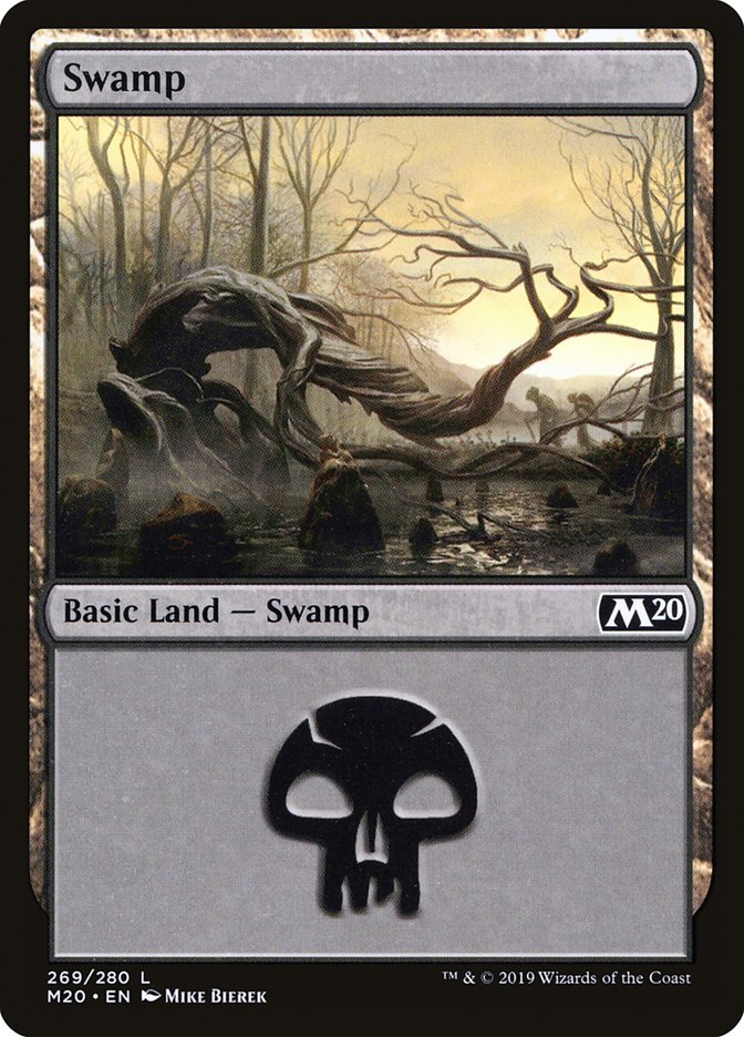 Swamp (269) [Core Set 2020] | Pegasus Games WI
