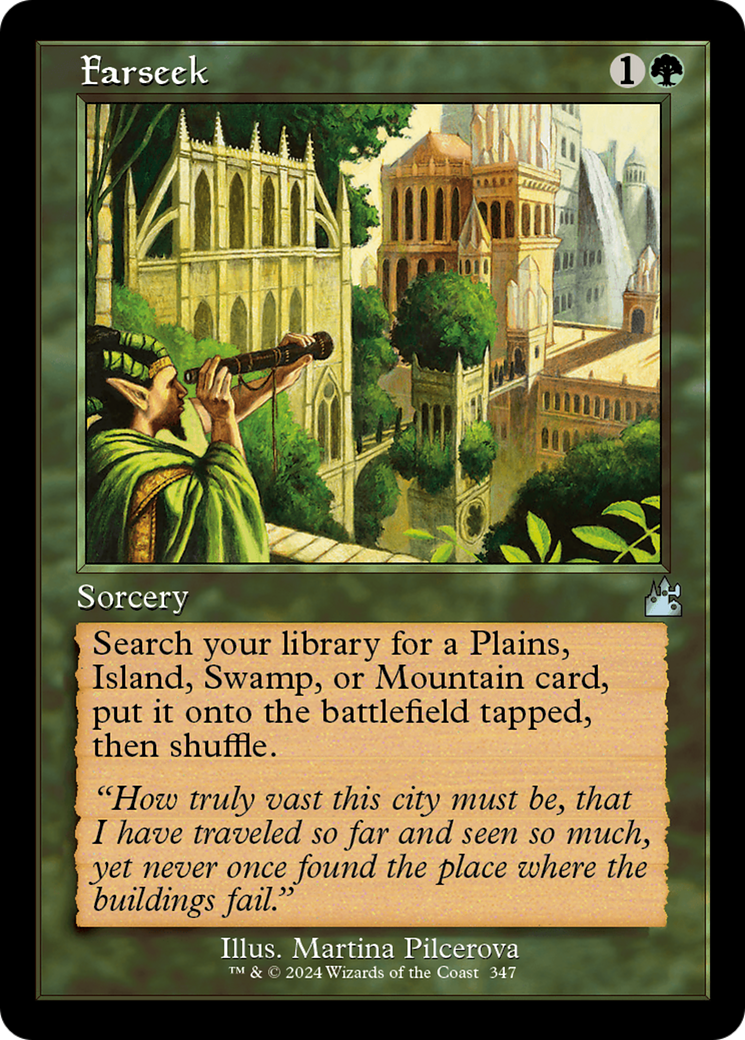 Farseek (Retro Frame) [Ravnica Remastered] | Pegasus Games WI