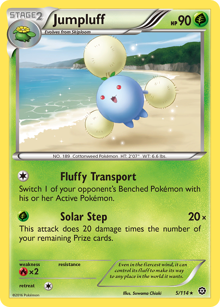 Jumpluff (5/114) [XY: Steam Siege] | Pegasus Games WI