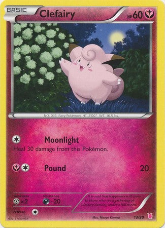 Clefairy (13/30) [XY: Trainer Kit 1 - Wigglytuff] | Pegasus Games WI