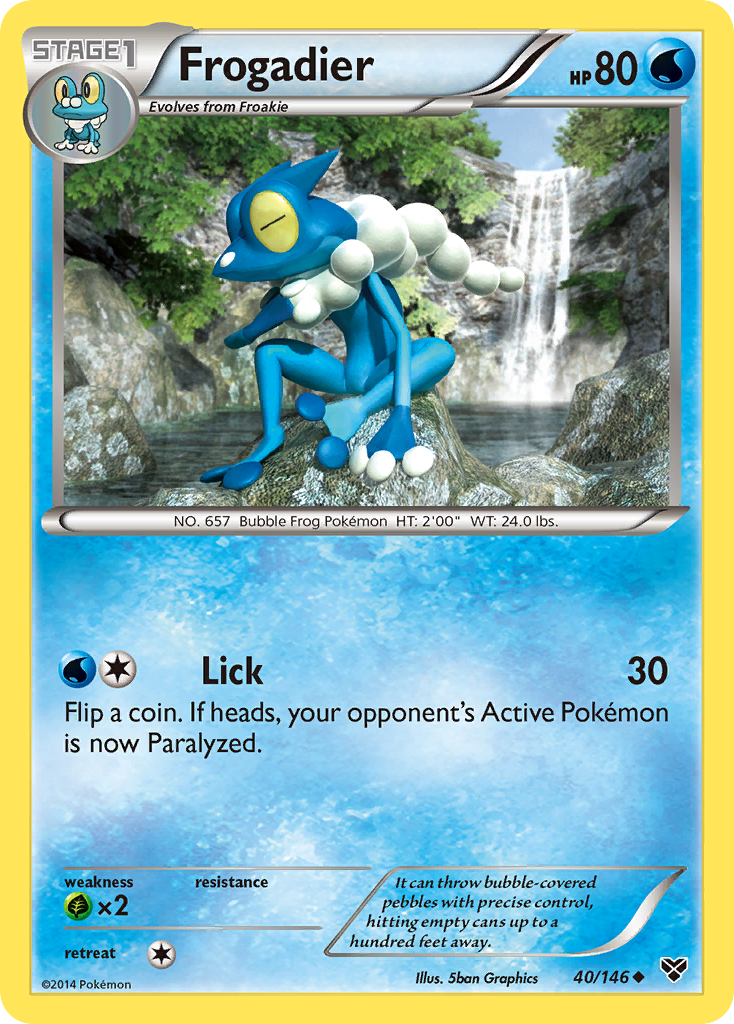 Frogadier (40/146) [XY: Base Set] | Pegasus Games WI