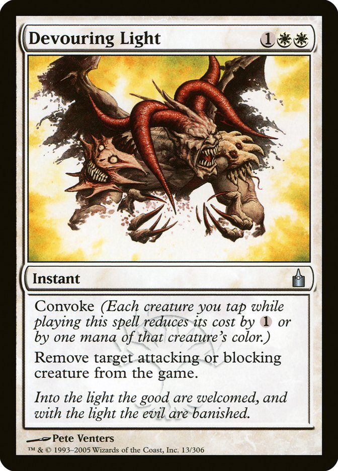 Devouring Light [Ravnica: City of Guilds] | Pegasus Games WI