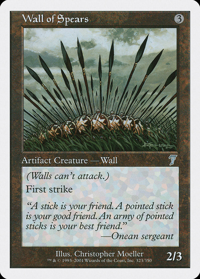 Wall of Spears [Seventh Edition] | Pegasus Games WI