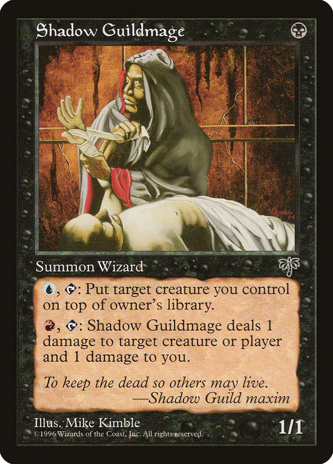 Shadow Guildmage [Mirage] | Pegasus Games WI