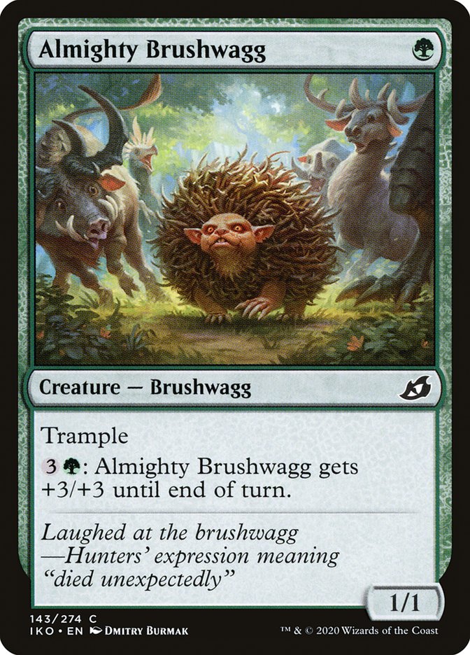 Almighty Brushwagg [Ikoria: Lair of Behemoths] | Pegasus Games WI