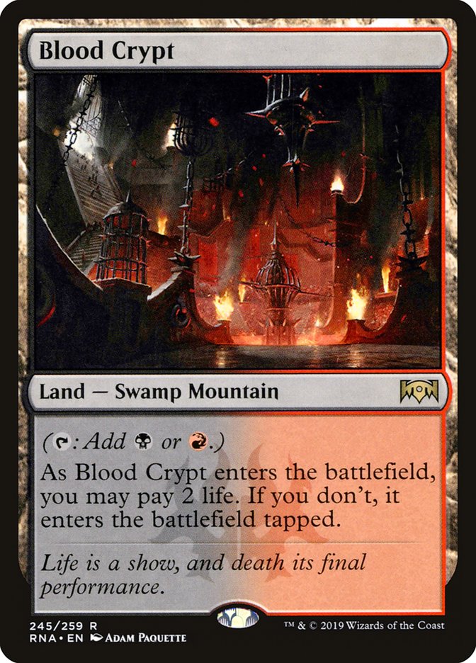 Blood Crypt [Ravnica Allegiance] | Pegasus Games WI