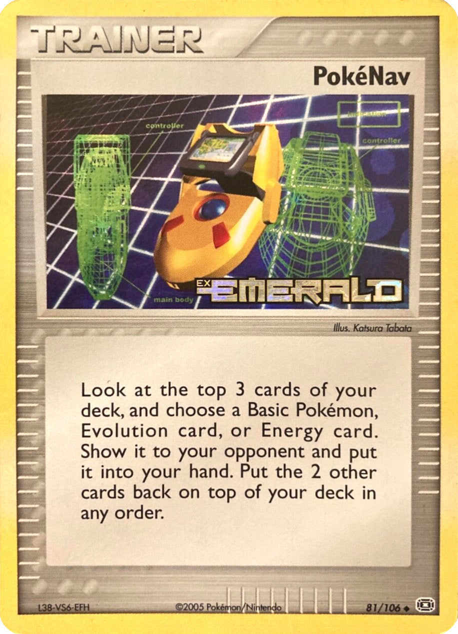 PokeNav (81/106) (Stamped) [EX: Emerald] | Pegasus Games WI