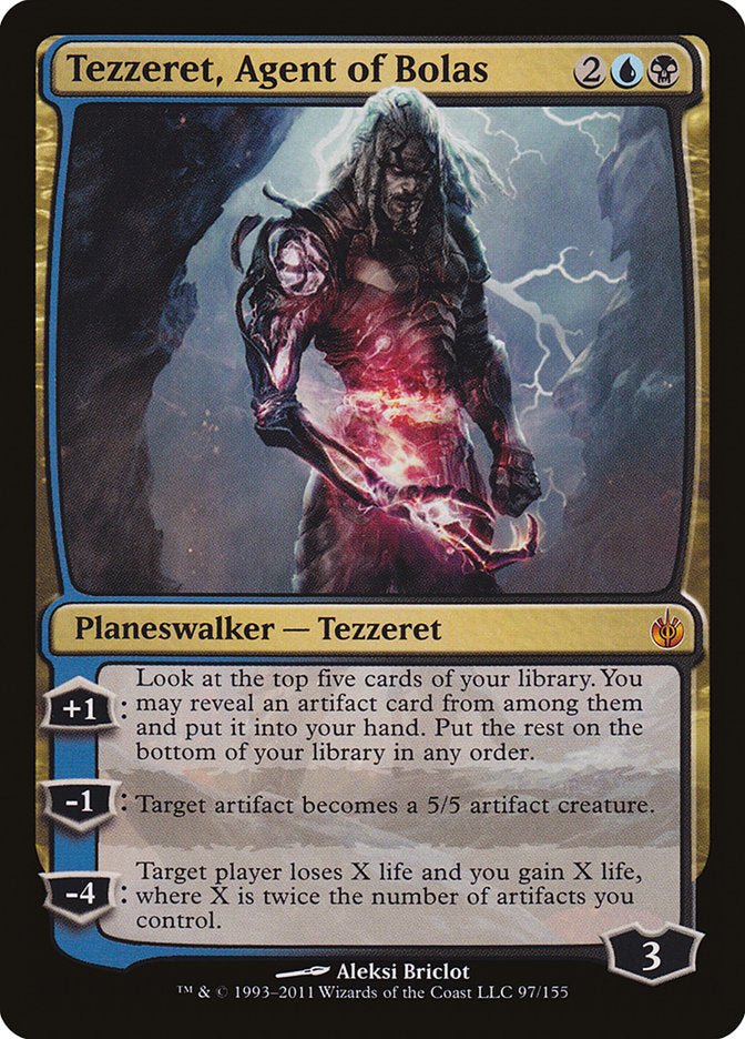 Tezzeret, Agent of Bolas [Mirrodin Besieged] | Pegasus Games WI