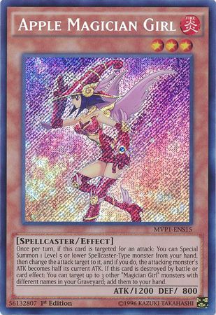 Apple Magician Girl [MVP1-ENS15] Secret Rare | Pegasus Games WI