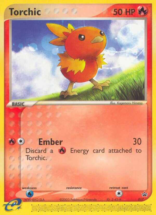 Torchic (017) [Nintendo: Black Star Promos] | Pegasus Games WI