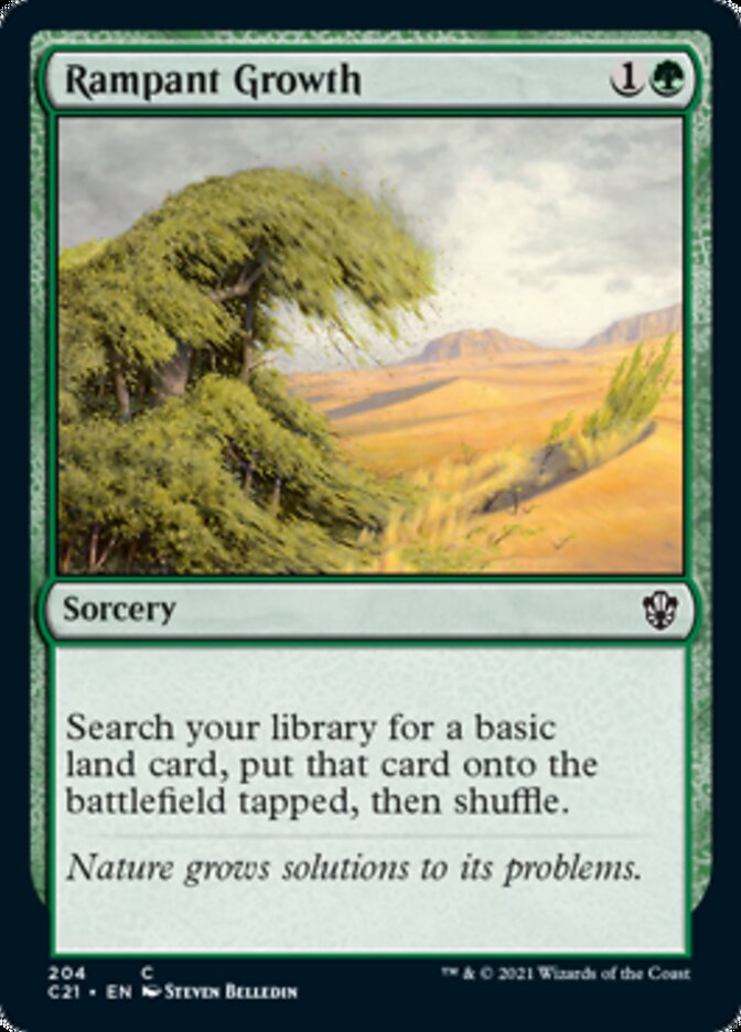 Rampant Growth [Commander 2021] | Pegasus Games WI