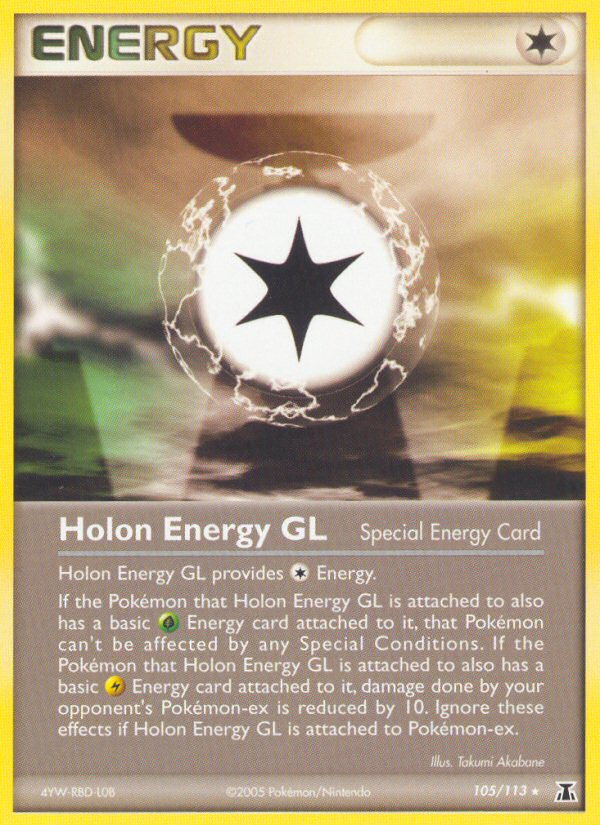 Holon Energy GL (105/113) [EX: Delta Species] | Pegasus Games WI