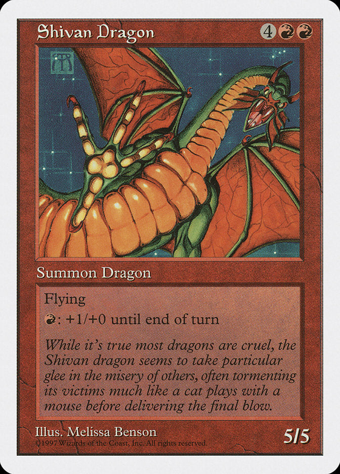 Shivan Dragon [Fifth Edition] | Pegasus Games WI