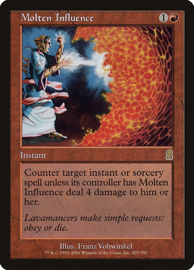 Molten Influence [Odyssey] | Pegasus Games WI