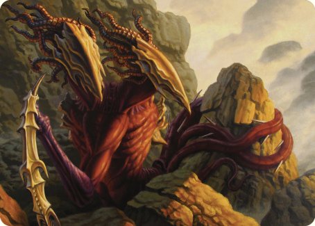 Two-Headed Sliver Art Card [Commander Masters Art Series] | Pegasus Games WI