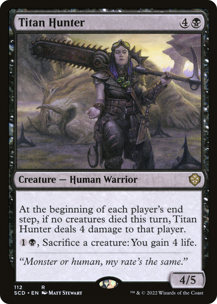 Titan Hunter [Starter Commander Decks] | Pegasus Games WI
