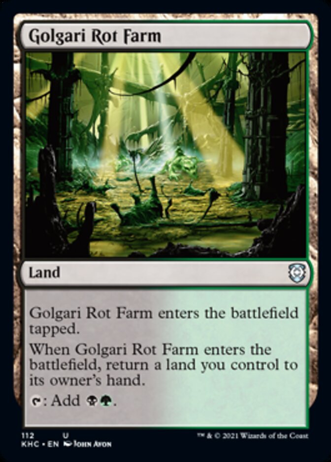 Golgari Rot Farm [Kaldheim Commander] | Pegasus Games WI