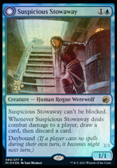 Suspicious Stowaway // Seafaring Werewolf [Innistrad: Midnight Hunt Prerelease Promos] | Pegasus Games WI