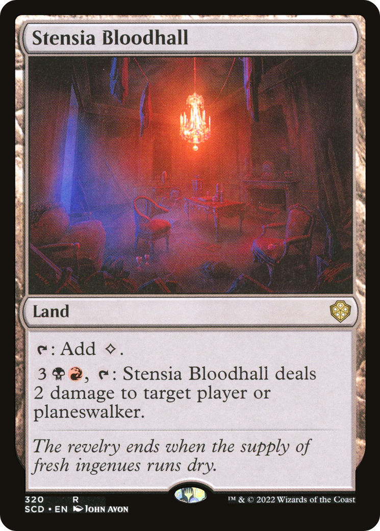 Stensia Bloodhall [Starter Commander Decks] | Pegasus Games WI