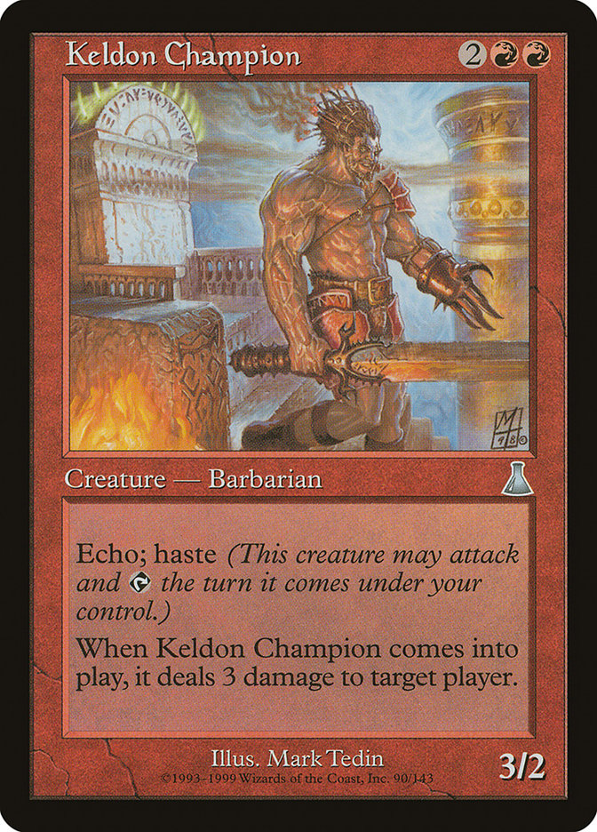 Keldon Champion [Urza's Destiny] | Pegasus Games WI