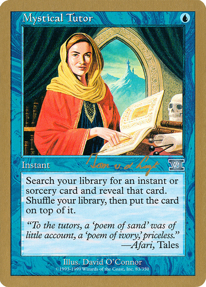 Mystical Tutor (Tom van de Logt) [World Championship Decks 2000] | Pegasus Games WI