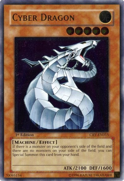 Cyber Dragon (UTR) [CRV-EN015] Ultimate Rare | Pegasus Games WI