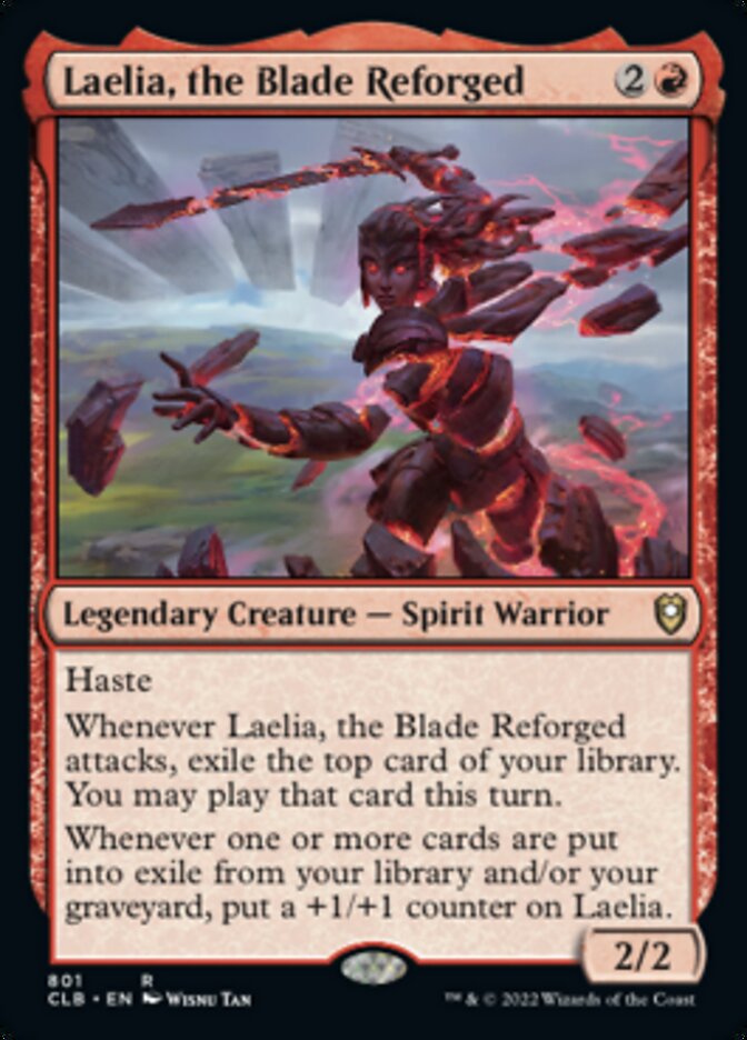 Laelia, the Blade Reforged [Commander Legends: Battle for Baldur's Gate] | Pegasus Games WI