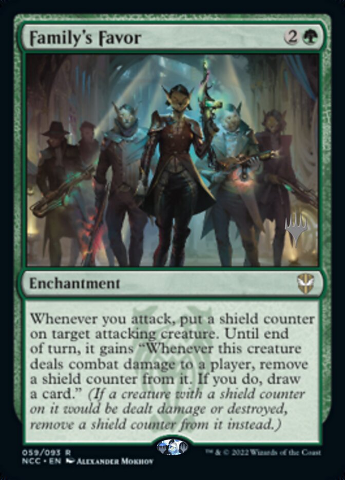 Family's Favor (Promo Pack) [Streets of New Capenna Commander Promos] | Pegasus Games WI