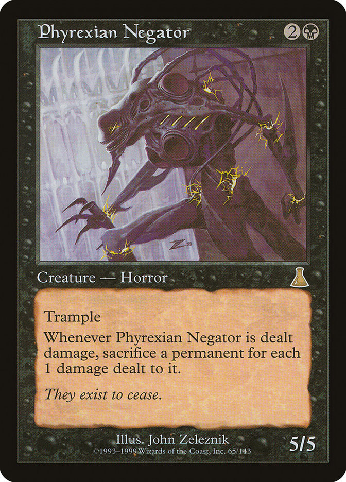 Phyrexian Negator [Urza's Destiny] | Pegasus Games WI