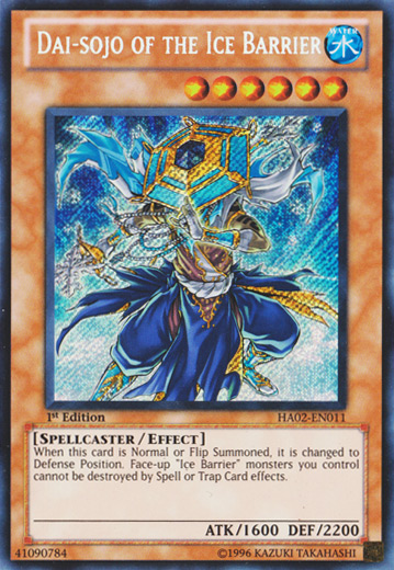 Dai-sojo of the Ice Barrier [HA02-EN011] Secret Rare | Pegasus Games WI