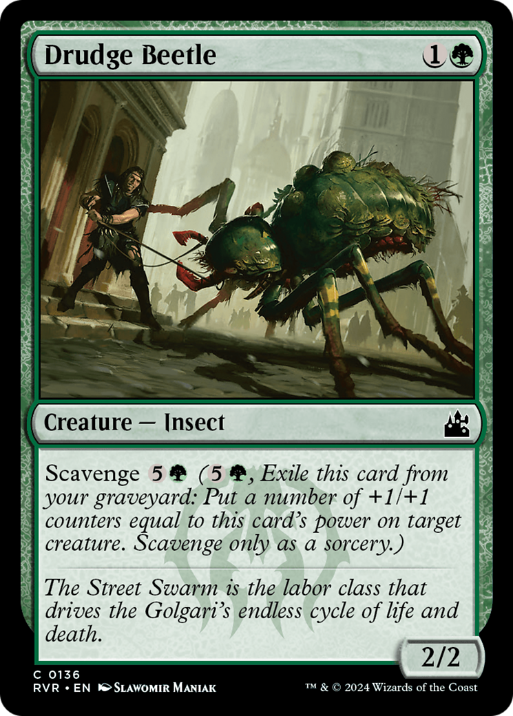 Drudge Beetle [Ravnica Remastered] | Pegasus Games WI