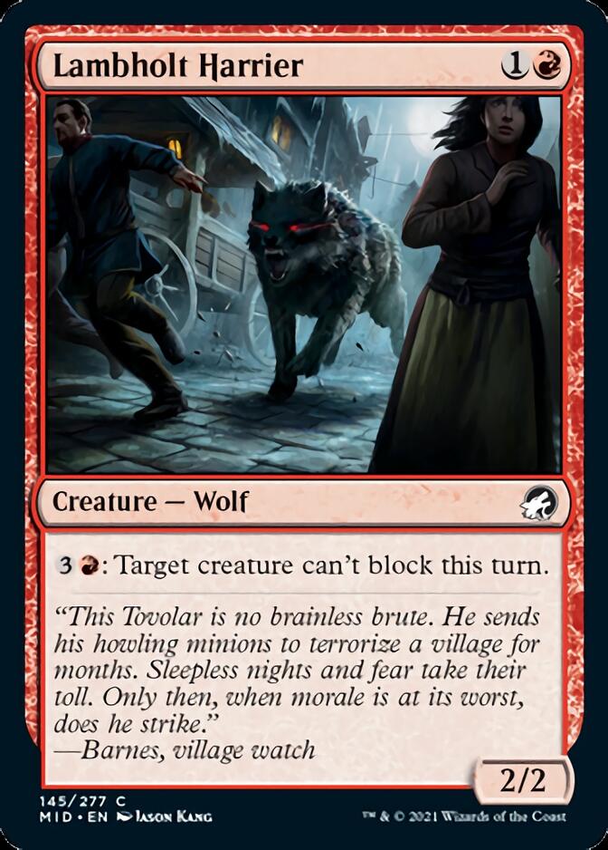 Lambholt Harrier [Innistrad: Midnight Hunt] | Pegasus Games WI