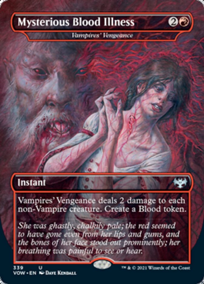 Vampires' Vengeance - Mysterious Blood Illness [Innistrad: Crimson Vow] | Pegasus Games WI