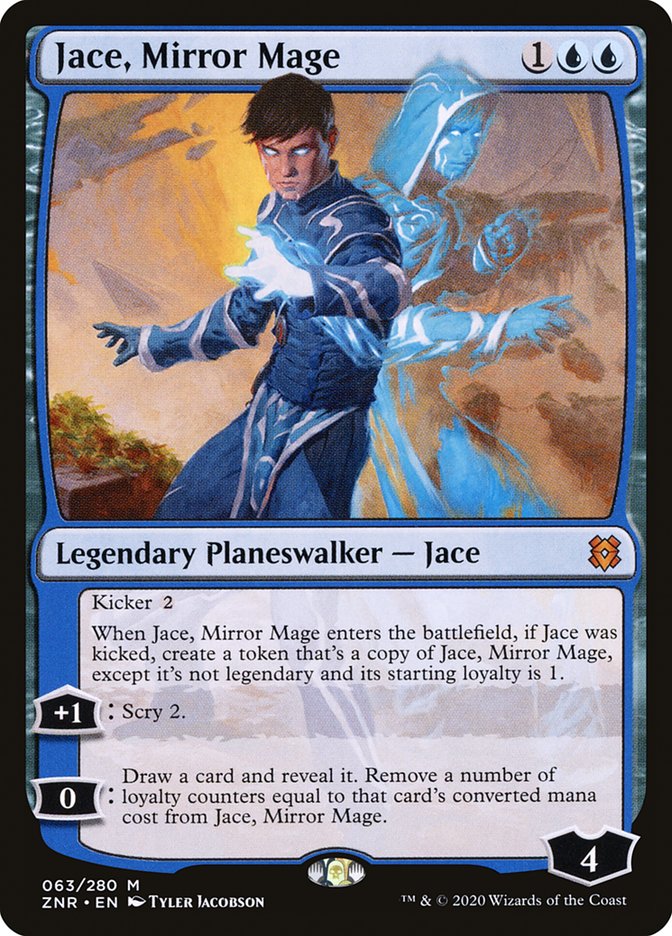 Jace, Mirror Mage [Zendikar Rising] | Pegasus Games WI