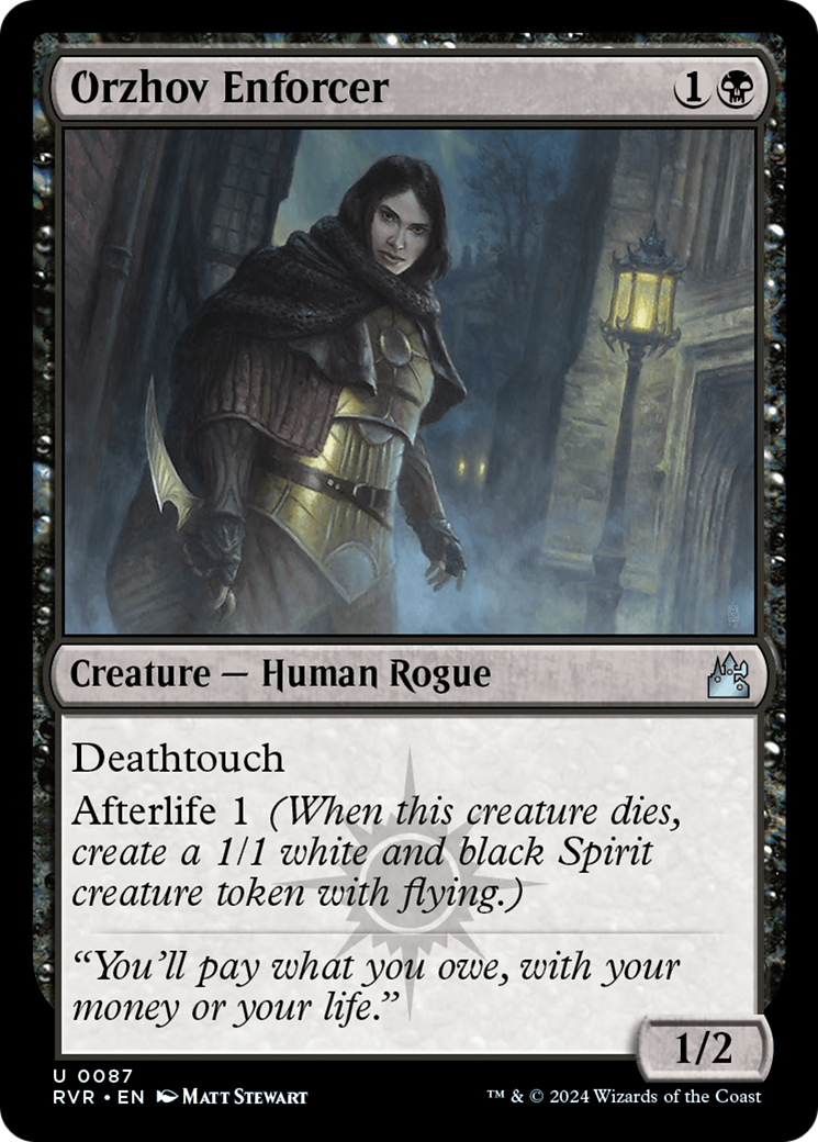 Orzhov Enforcer [Ravnica Remastered] | Pegasus Games WI