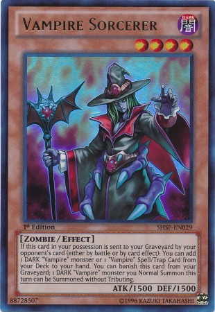 Vampire Sorcerer [SHSP-EN029] Ultra Rare | Pegasus Games WI