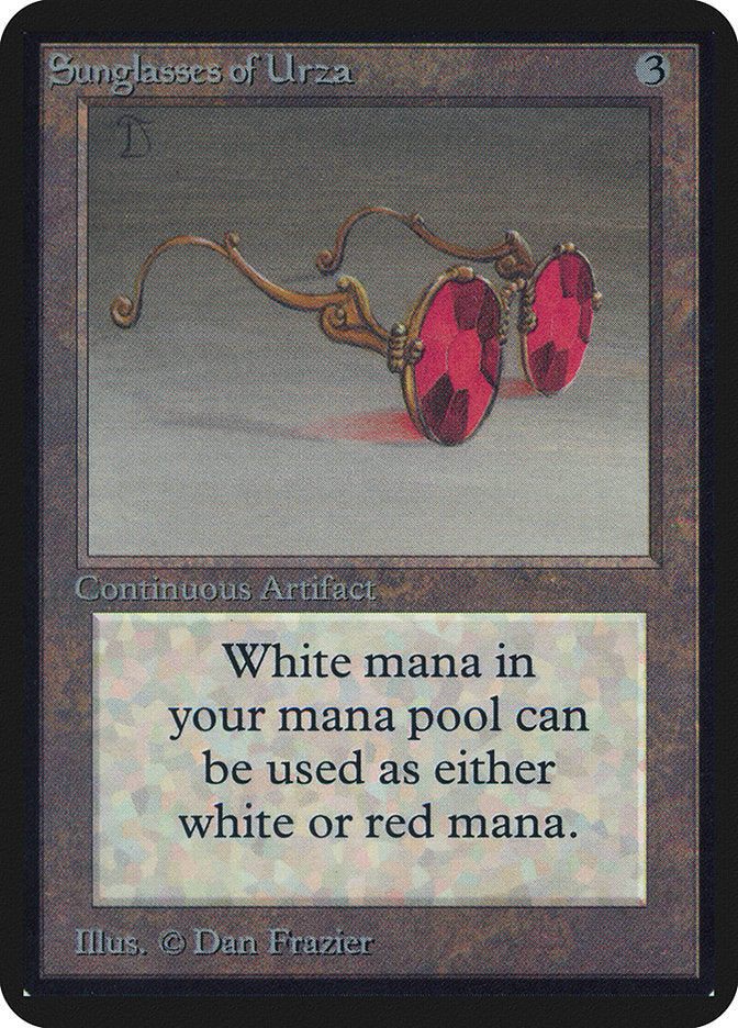 Sunglasses of Urza [Alpha Edition] | Pegasus Games WI