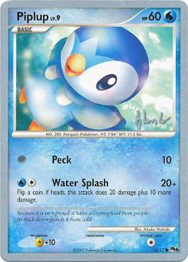 Piplup LV.9 (15/17) (Empotech - Dylan Lefavour) [World Championships 2008] | Pegasus Games WI