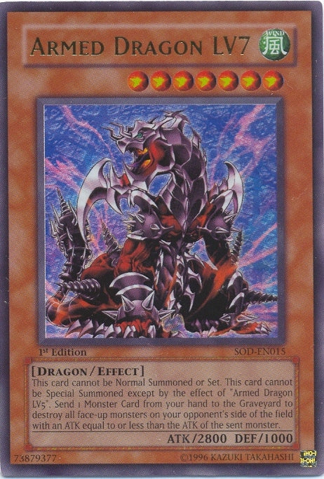 Armed Dragon LV7 [SOD-EN015] Ultra Rare | Pegasus Games WI